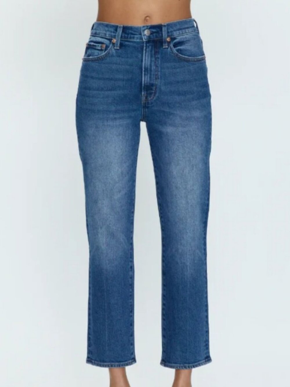 Pistola Charlie High Rise Straight Jean in Augustus - sz 27